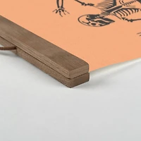 Let's Get Spooky 12" x 18" Teak Hanging Canvas