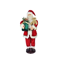 5ft. Deluxe Traditional Animated & Musical Dancing Santa Claus Christmas Figure