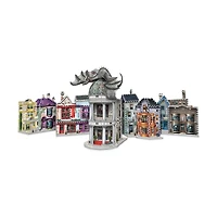 Harry Potter Diagon Alley Collection - Ollivander's Shop, Quidditch Supplies, Madam Malkin's, Weasleys' Wizard Wheezes: 1175 Pcs