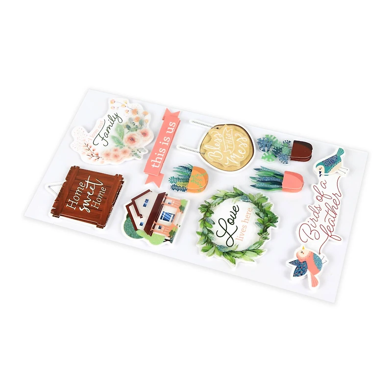 Home Sweet Home & Family Stickers by Recollections™