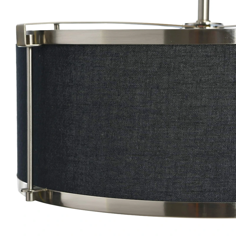 Hello Honey® Robert Stevenson Lighting Harrison Metal Ceiling Light with Captured Linen Shade