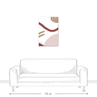 Circle Stroke 20" x 30" Canvas Wall Art