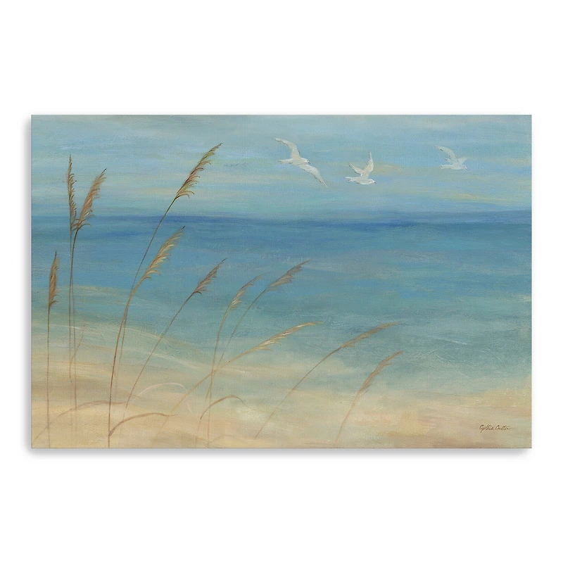Seagrass Seagulls Canvas Giclee