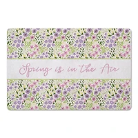 Whimsical Spring Floral 3 27" x 18" Floor Mat