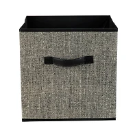 Simplify Black Collapsible Storage Cube