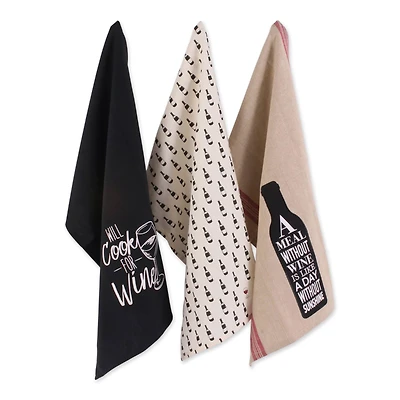 DII® Wine & Sunshine Kitchen Textiles Dishtowel Set