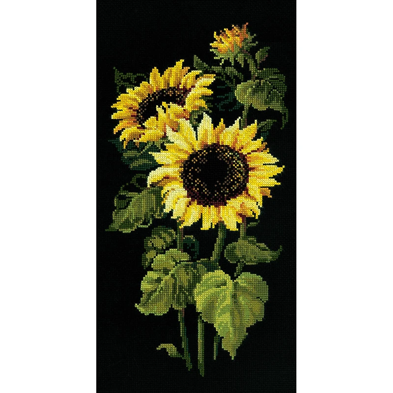 RIOLIS Sunflowers Counted Cross Stitch Kit