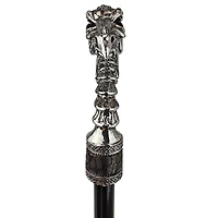 Design Toscano Dragonsthorne Collection 39" Drakkar the Dragon Gothic Walking Stick
