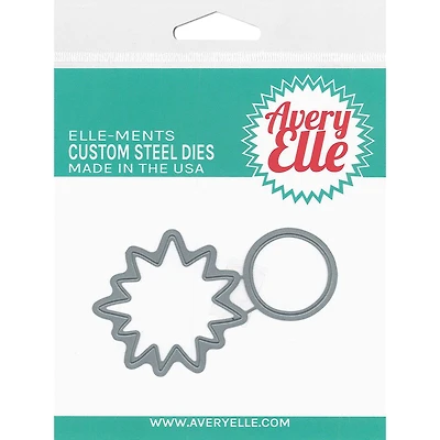 Avery Elle Elle-Ments Sunshine Custom Steel Dies