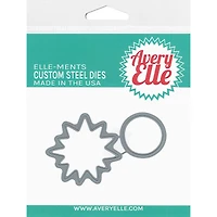 Avery Elle Elle-Ments Sunshine Custom Steel Dies