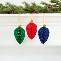 Honeycomb Bulb Ornament Kit by Celebrate It™
