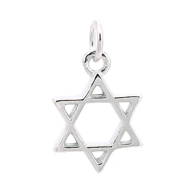 Sterling Silver Star of David Icon Charm by Bead Landing™