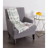 DII® Mint Slub Stripe Throw