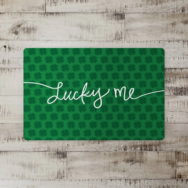 Lucky Me 27" x 18" Floor Mat