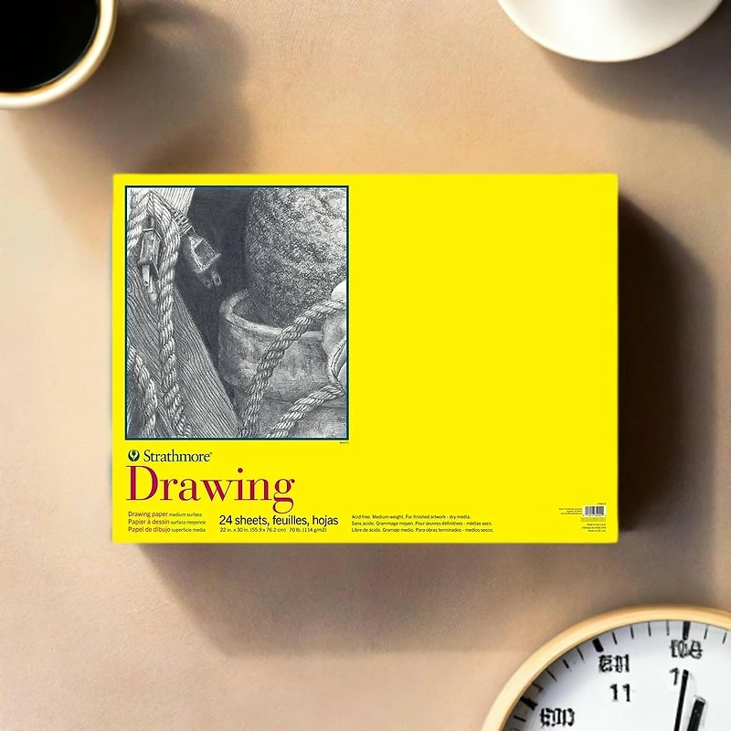 Strathmore® 300 Series Drawing Paper Pad, 22" x 30"
