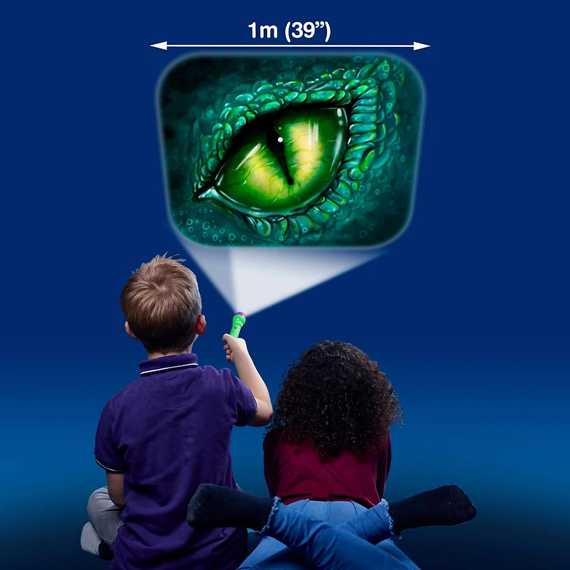 Brainstorm Toys Wizard & Dragon Children's Flashlight & Projector