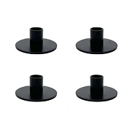 Round Metal Taper Candle Holders