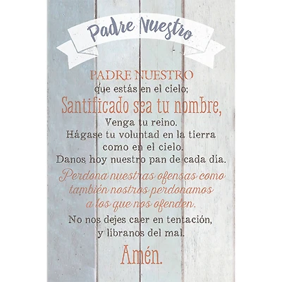 Padre Nuestro: Lord's Prayer Wall Plaque