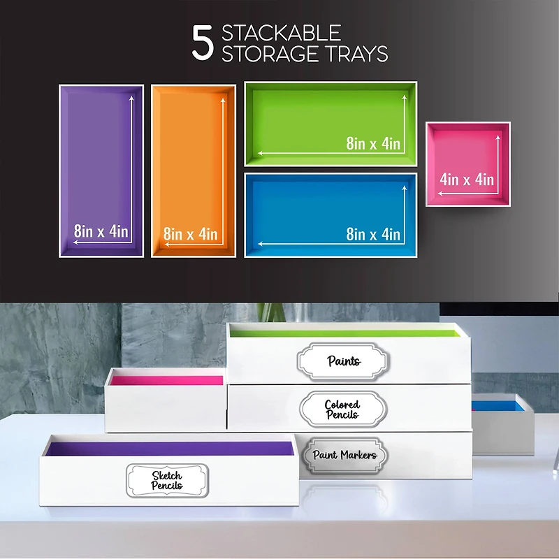 ArtSkills® Art Set with Drawer Storage Organizers