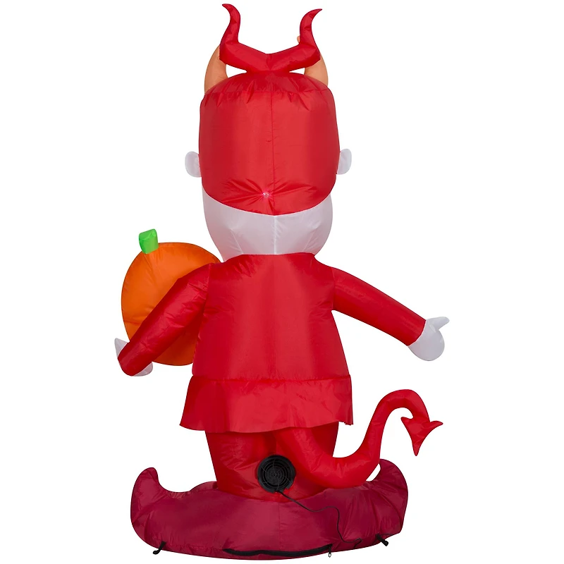 4ft. Airblown® Inflatable Halloween Lock with Jack-o'-Lantern