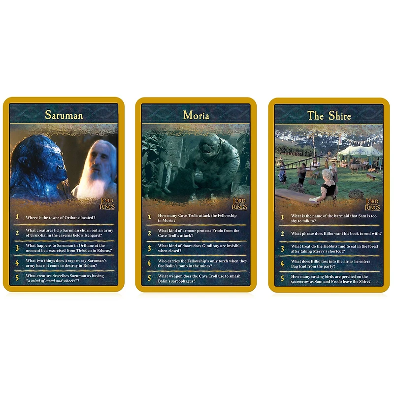 Top Trumps Lord of the Rings Quiz
