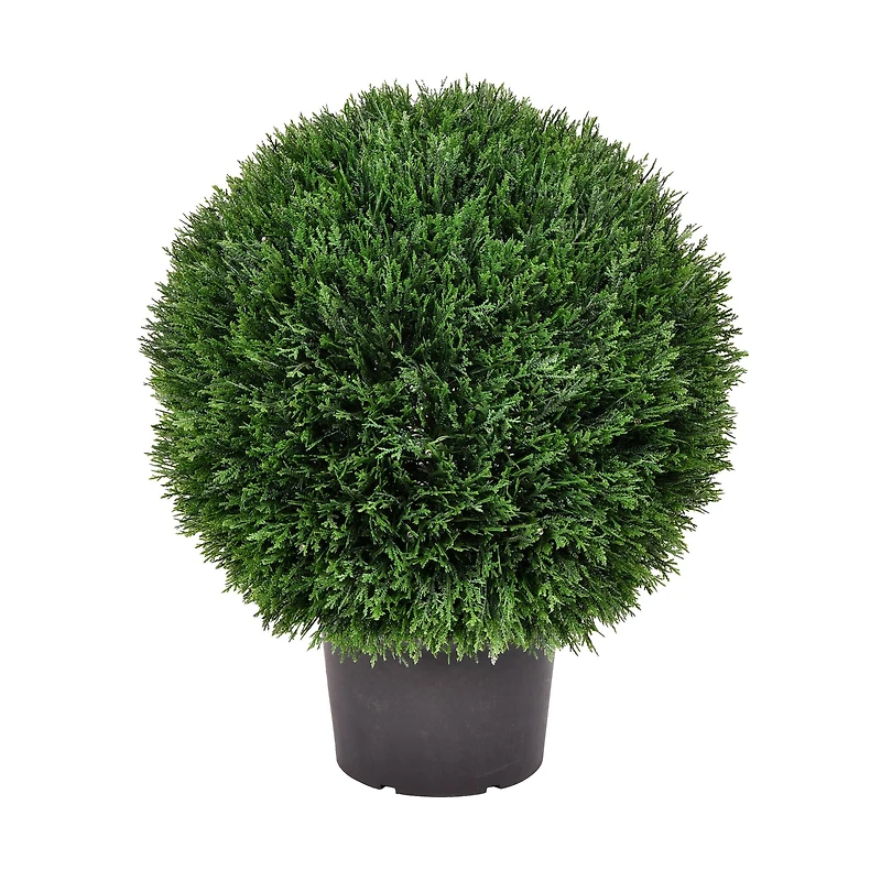 20" Artificial Green Cedar Ball