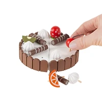 Toy Time Wooden & Magnetic Pretend Play Cake Set