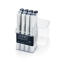Copic® Sketch 12 Piece Cool Gray Set