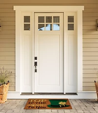 DII® Glitter Top O' The Mornin' To You Doormat