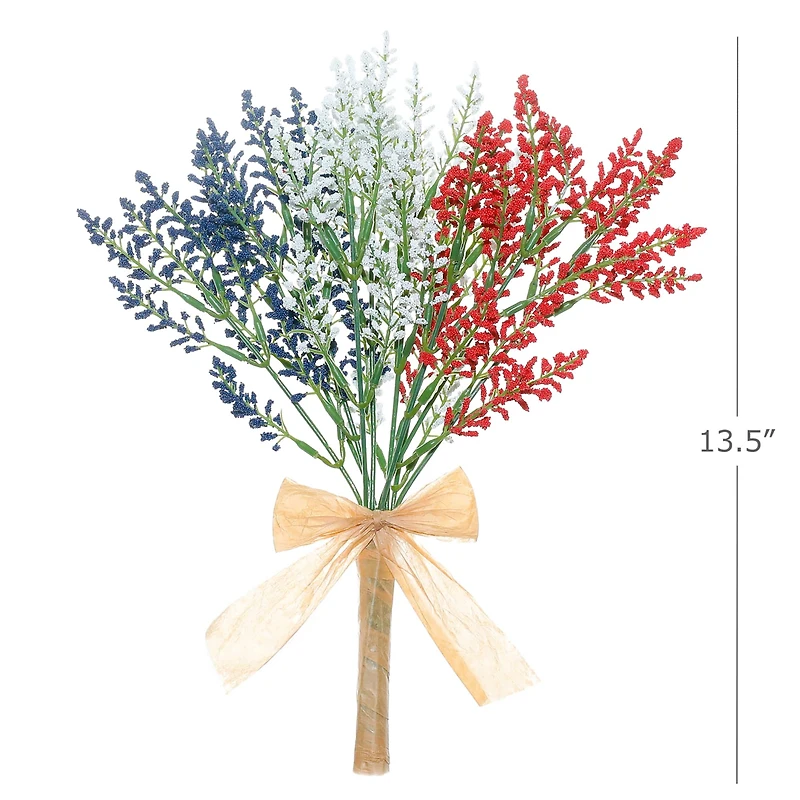 14.5" Red, White & Blue Berry Bush by Celebrate It™