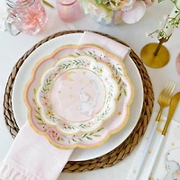 Kate Aspen® 7" Pink Elephant Baby Shower Premium Paper Plates, 16ct.