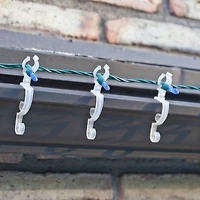 Bucket of 150 Clear Max Pro Anywhere Flip Christmas Light Clips