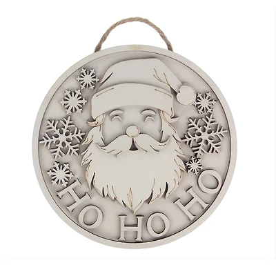 6" Santa Plaque DIY Wood Décor Kit by Make Market®