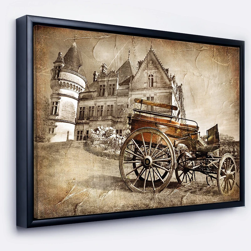 Designart - Medieval Castle with Carriage