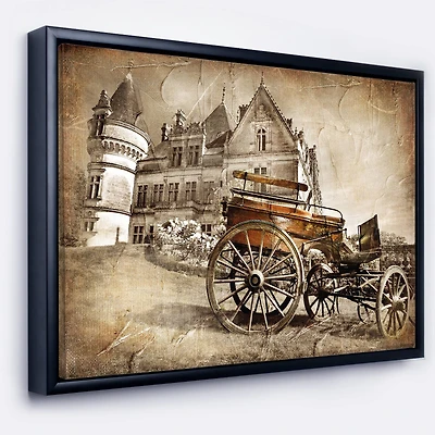Designart - Medieval Castle with Carriage