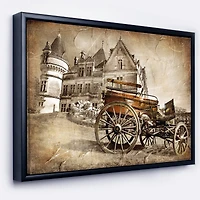 Designart - Medieval Castle with Carriage