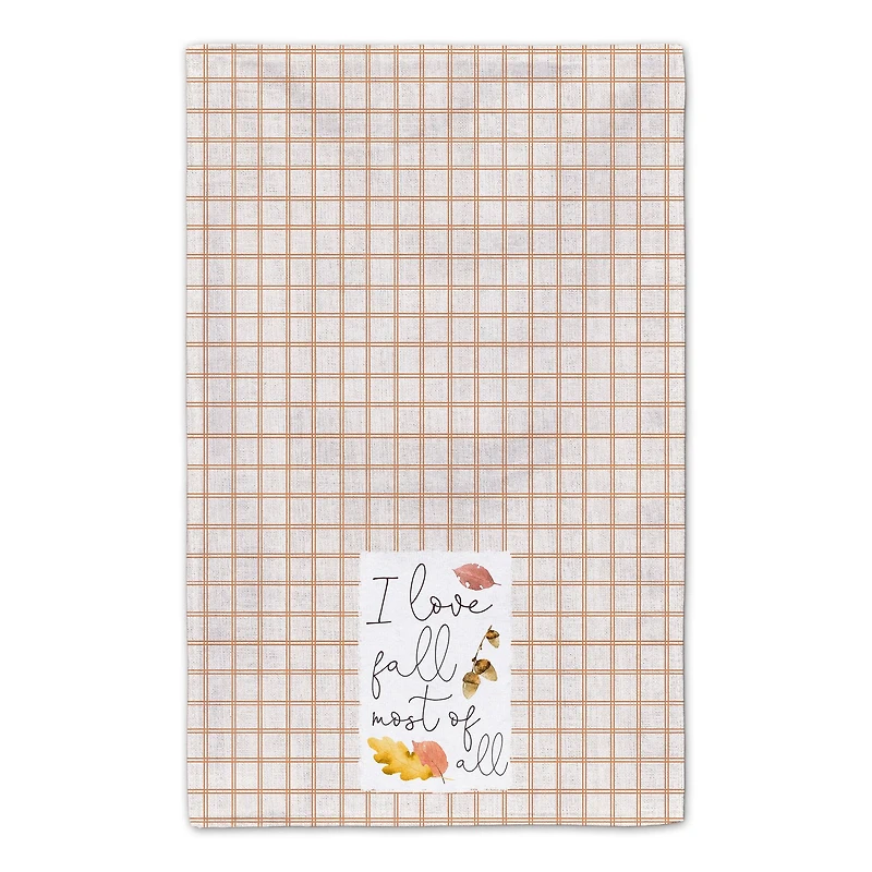 Love Fall Most Of All Tea Towel Set