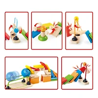 Hape Dynamo Wooden Domino Ball Set