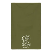 All Things Through Him Tea Towel Set