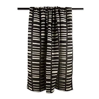DII® Black Urban Jacquard Throw