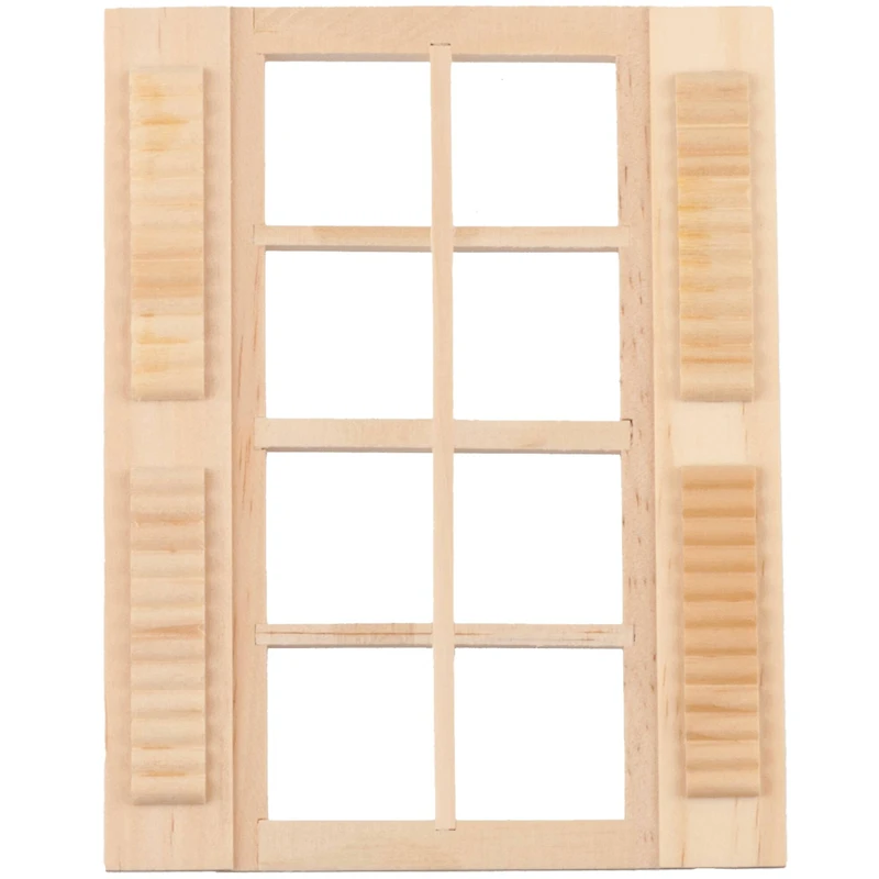 Houseworks® Standard 8-Light Window with Shutters