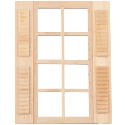 Houseworks® Standard 8-Light Window with Shutters