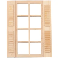 Houseworks® Standard 8-Light Window with Shutters