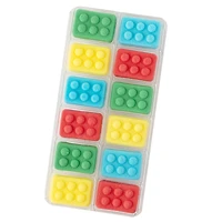 Sweet Tooth Fairy® Building Bricks Icing Decorations, 12ct.