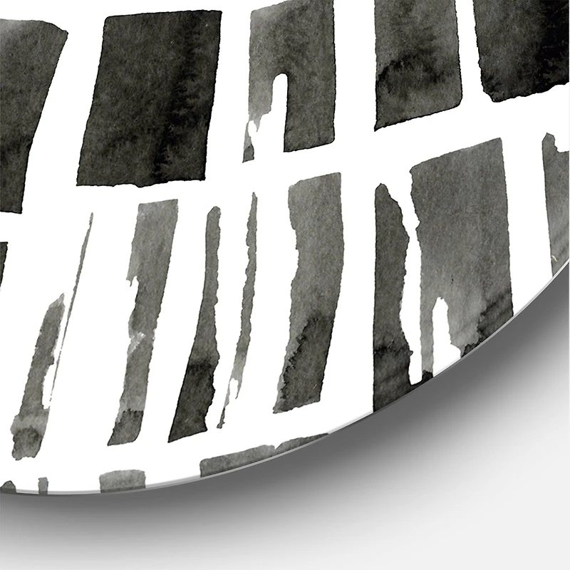 Designart - Abstract Monochrome Bricks