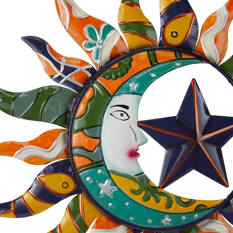 Multi Metal Eclectic Wall Decor, 25" x 25"