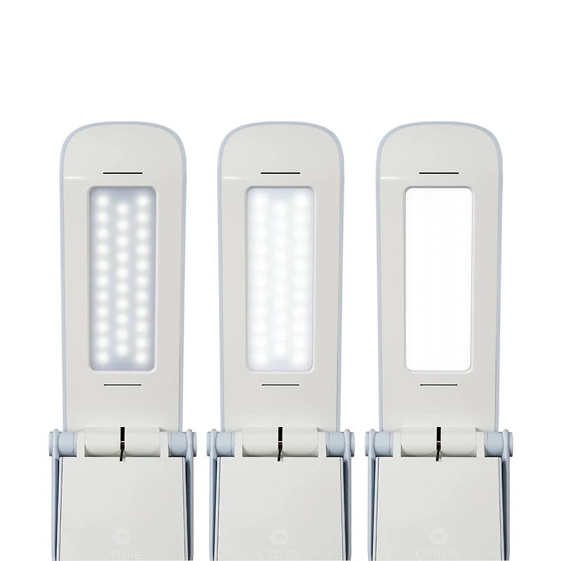 OttLite Wellness Series 20.75" Blue Dimmable LED Task Lamp