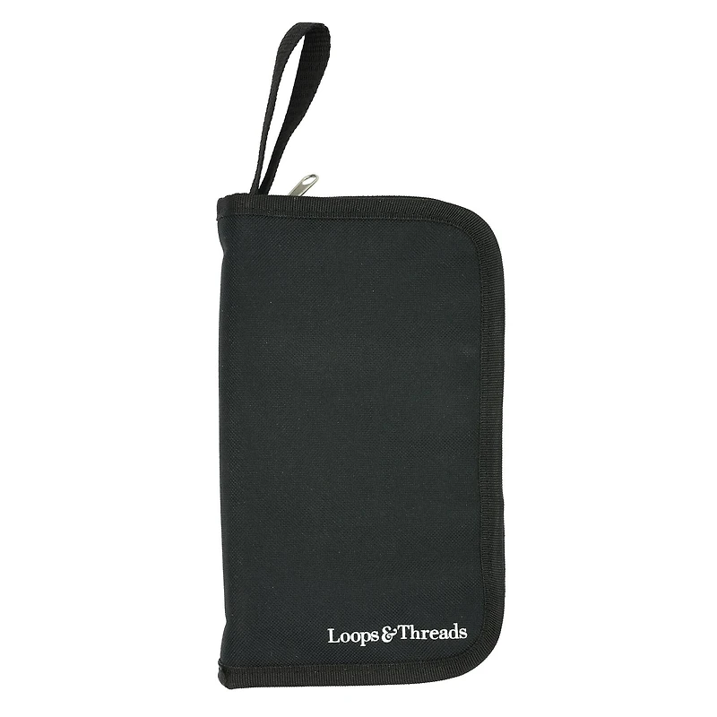 Black Crochet Hook Case by Loops & Threads®