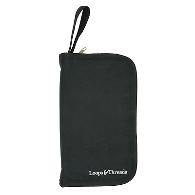 Black Crochet Hook Case by Loops & Threads®