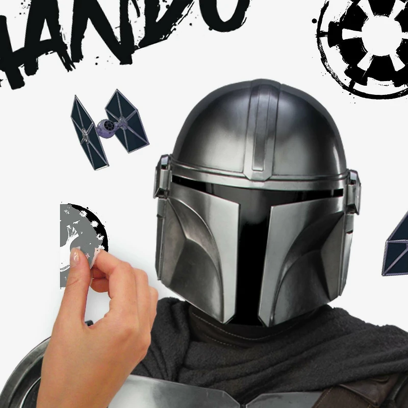 RoomMates Star Wars The Mandalorian In Beskar Peel & Stick Giant Wall Decal